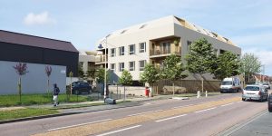 Vue depuis la rue de FALAISE_allege